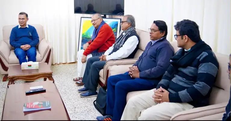 তারেক রহমানের সঙ্গে সিপিবিসহ বাম জোটের নেতাদের বৈঠক অনুষ্ঠিত হয়েছে